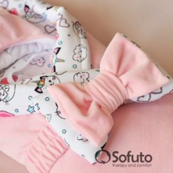 Caticorn Winter Newborn baby girl coming home outfit
