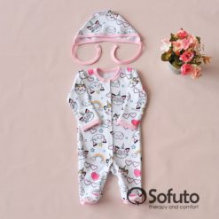 Caticorn Winter Newborn baby girl coming home outfit