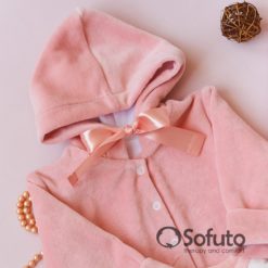 Vintage poudre Winter Newborn baby girl coming home outfit