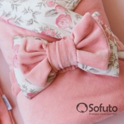 Vintage poudre Winter Newborn baby girl coming home outfit