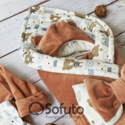 Teddy Winter Newborn baby boy coming home outfit