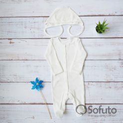 Blue simple Winter Newborn baby boy coming home outfit