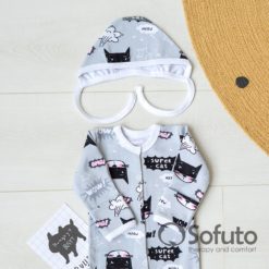Supercat Cold winter Newborn baby coming home outfit