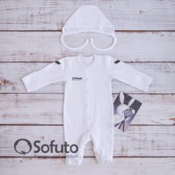 Aviator Cold winter Newborn baby boy coming home outfit